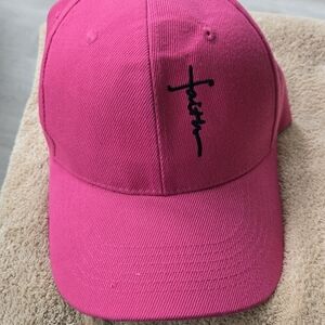 Woman's Pink Faith Cap
